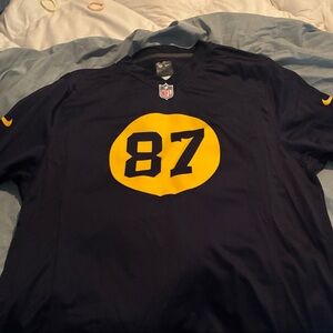 NFL Navy and Yellow Men's Shirt